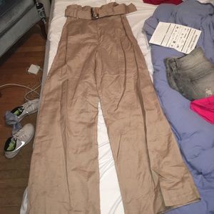 paper bag waist pants